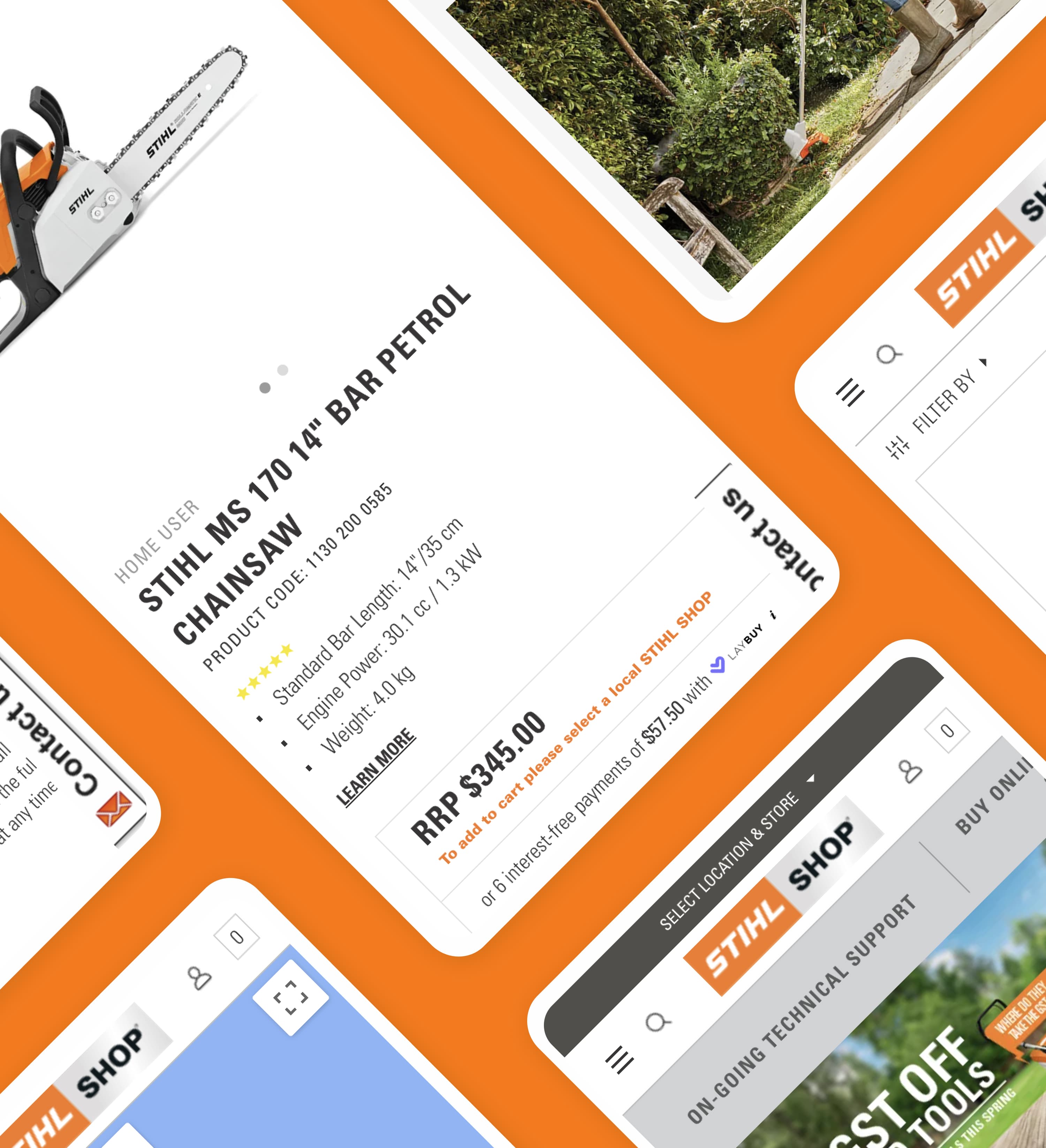 SEO STIHL SHOP project image 1