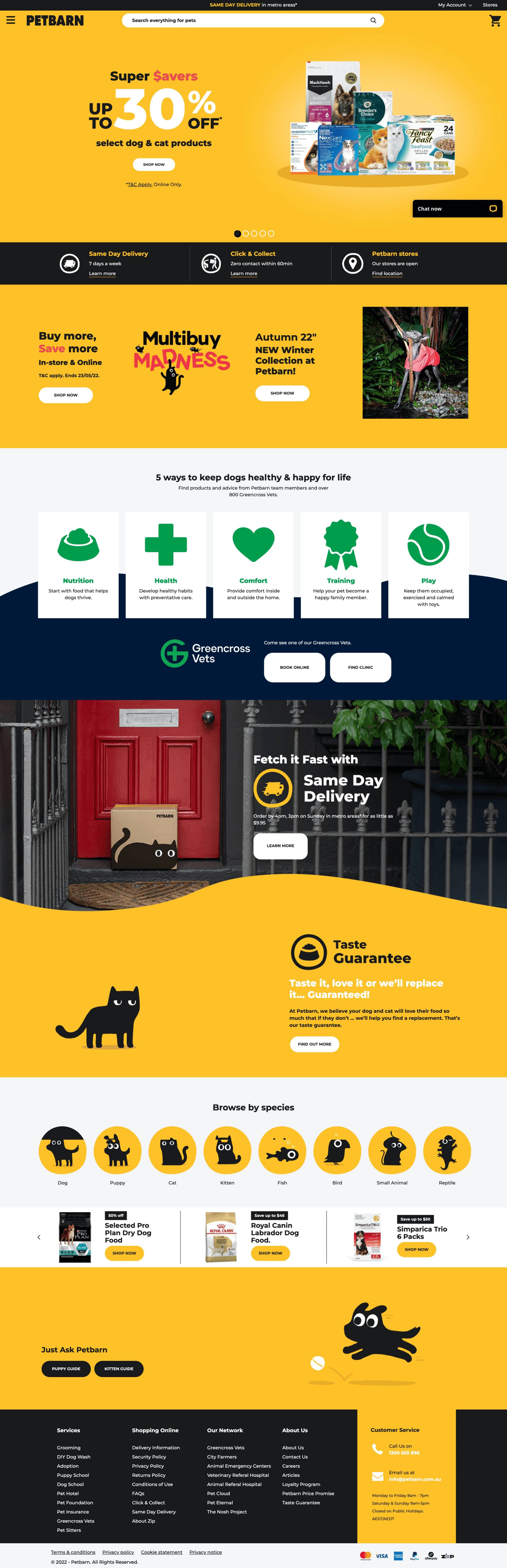 PetBarn project image