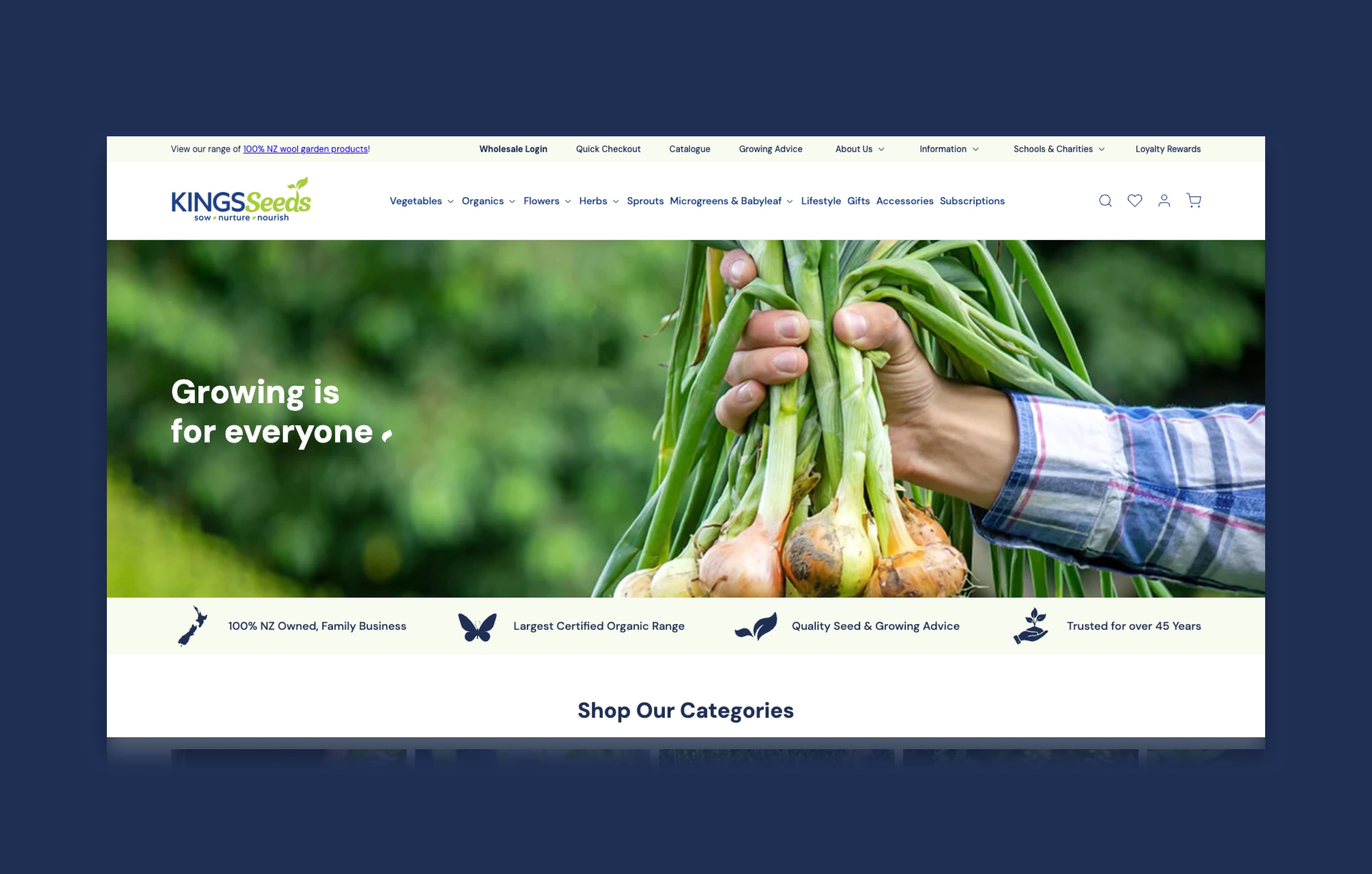 Kings Seeds project image