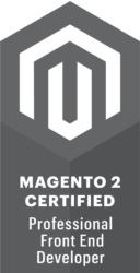 Certified Magento 2 Front End Developer